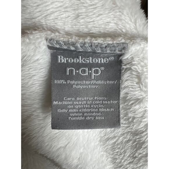 Brookstone n.a.p Ultra Plush Robe size small- medium - Picture 7 of 7